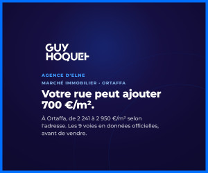Prix au m² rue par rue à Ortaffa : de 2 241 à 2 950 €/m² selon votre adresse